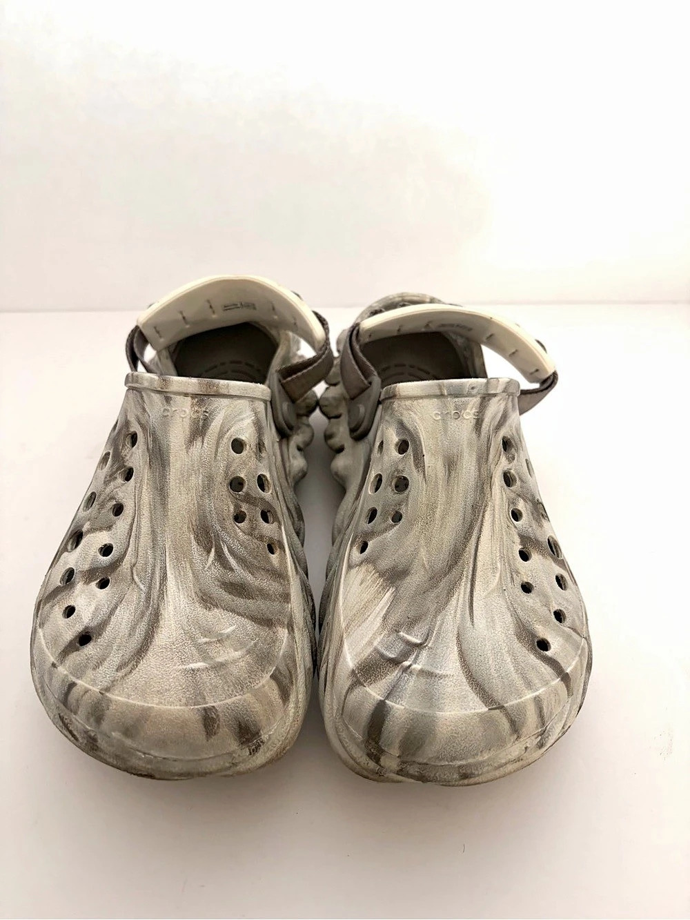Crocs Pollex Clog by Salehe Bembury Niagara Gray US 9